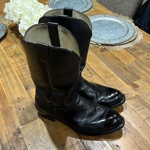 Men’s black cowboy boots Durango